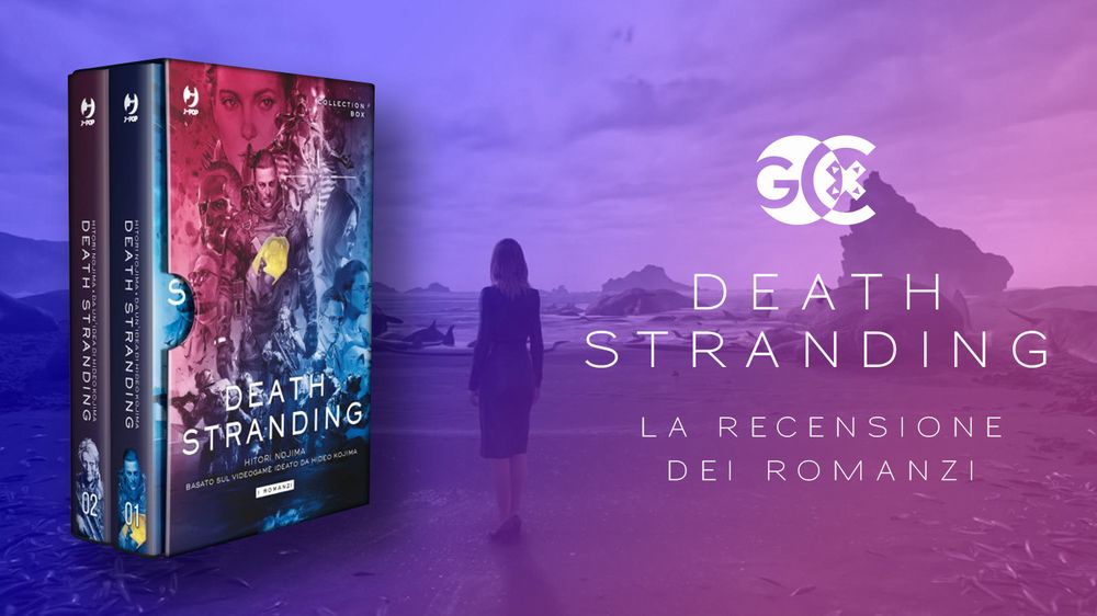 Il box contenente i 2 romanzi di Death Stranding pubblicati da J-Pop Il box contenente i 2 romanzi di Death Stranding pubblicati da J-Pop